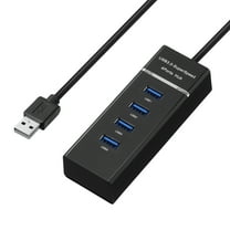 High Speed 4 Port USB Multi HUB Splitter Expansion USB Hub for Desktop ...