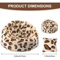 thumbnail image 3 of Doll Car Seat, Handmade Bean Bag Chair for 15-17cm Doll, Anti-Slip Bottom, Cute Doll Accessories for Display, Fans&Collectors Gifts, Durable Corduroy Fabric, 3 of 6