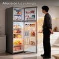 thumbnail image 3 of White Westinghouse  Refrigerador 9 pies  Top Mount 247 L  Inverter automático  2 puertas con congelador  Control mecánico de temperatura  Despachador de agua  Puerta reversible  Luz interior, 3 of 8