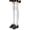 White, variant on 2PC Knee High Sheer Socks Lightweight Breathable Polyester in Solid with Stretchable Regular Fit for Women for Summer Boots Skirts