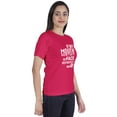 thumbnail image 2 of Inkmeso Women T Shirt "If My Mouth Doesn't Say It My Face Definitely Will" Letter Printed Sarcastic Crew Neck Top, 2 of 9