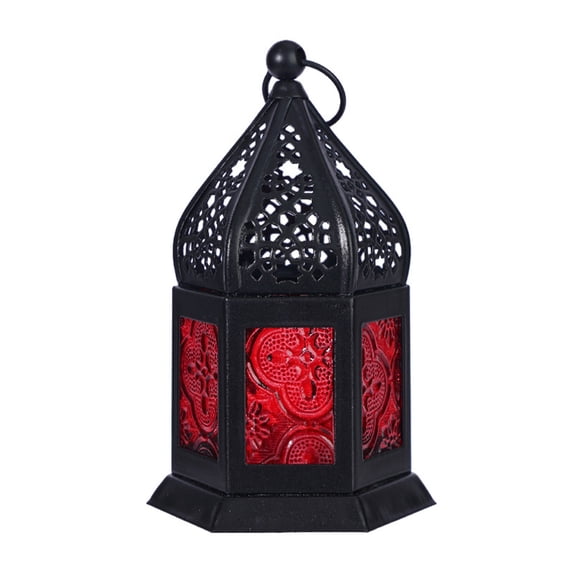 Lynono Co.,Ltd Moroccans Lantern with Candle,Decorative Candle LanternHang1ngCandle Lantern