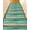 Green, variant on Burnt Orange Coastal Stair Treads for Wooden Steps Indoor Runner Rug Carpet, Summer Beach Nautical Abstract Art 4 Pieces Peel and Stick Staircase Step Treads Covers Washable Throw Door Mats, 30"x8"
