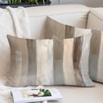 thumbnail image 2 of Brown Grey Pillow Covers 12"x20", Abstract Neutral Textured Modern Minimalist Soft Brushed Microfiber Breathable Throw Pillow Covers, Pillowcase with Zipper for Couch Sofa Bedroom Living Room, 2 of 9