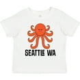 thumbnail image 3 of Inktastic Seattle Octopus Washington Vacation Boys or Girls Toddler T-Shirt, 3 of 5
