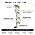 thumbnail image 3 of Lsque Cute Turtle Pattern Sport Compression Socks for Men & Women 15-20 mmHg Knee High Nurse Pregnant Running Medical and Travel Athletic, 3 of 6