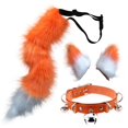 thumbnail image 1 of Advancent Decoración de Halloween fiesta Cosplay conjunto Navidad cola oreja personalidad campana cuello Collar fabuloso Cosplay traje cola Kits de decoración para fiestas No.6 Advancent HA043243-06, 1 of 6