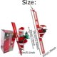 thumbnail image 2 of Escalera de escalada de Papá Noel, escalera de escalada de Papá Noel, escalada eléctrica de Navidad, escalada de Papá Noel con decoración colgante de música, decoración interior y, 2 of 5