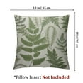 thumbnail image 4 of Acheng Sage Green Throw Pillow Cover Set of 2 Leaves Tropical Plant Leaf Botanical Vintage Floral Pillow Case Soft Standard Pillow Cases Decorative Cushion Cover for Bed 20x20in, 4 of 7
