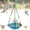 Blue, variant on LEJHVAQK Solar Cascade Hanging Bird Bath Fountain with Solar Powered Cascade Water Feature, Outdoor Garden Bird Bath Fountain for Patio Backyard Yard Decor, Decorative Hanging Fountain for Birds
