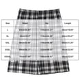 thumbnail image 2 of SOOMLON Pajamas for Men Shorts Big and Tall Elastic Waist Shorts Plaid Loungewear Travel Casual Clothes with Pockets, 2 of 4