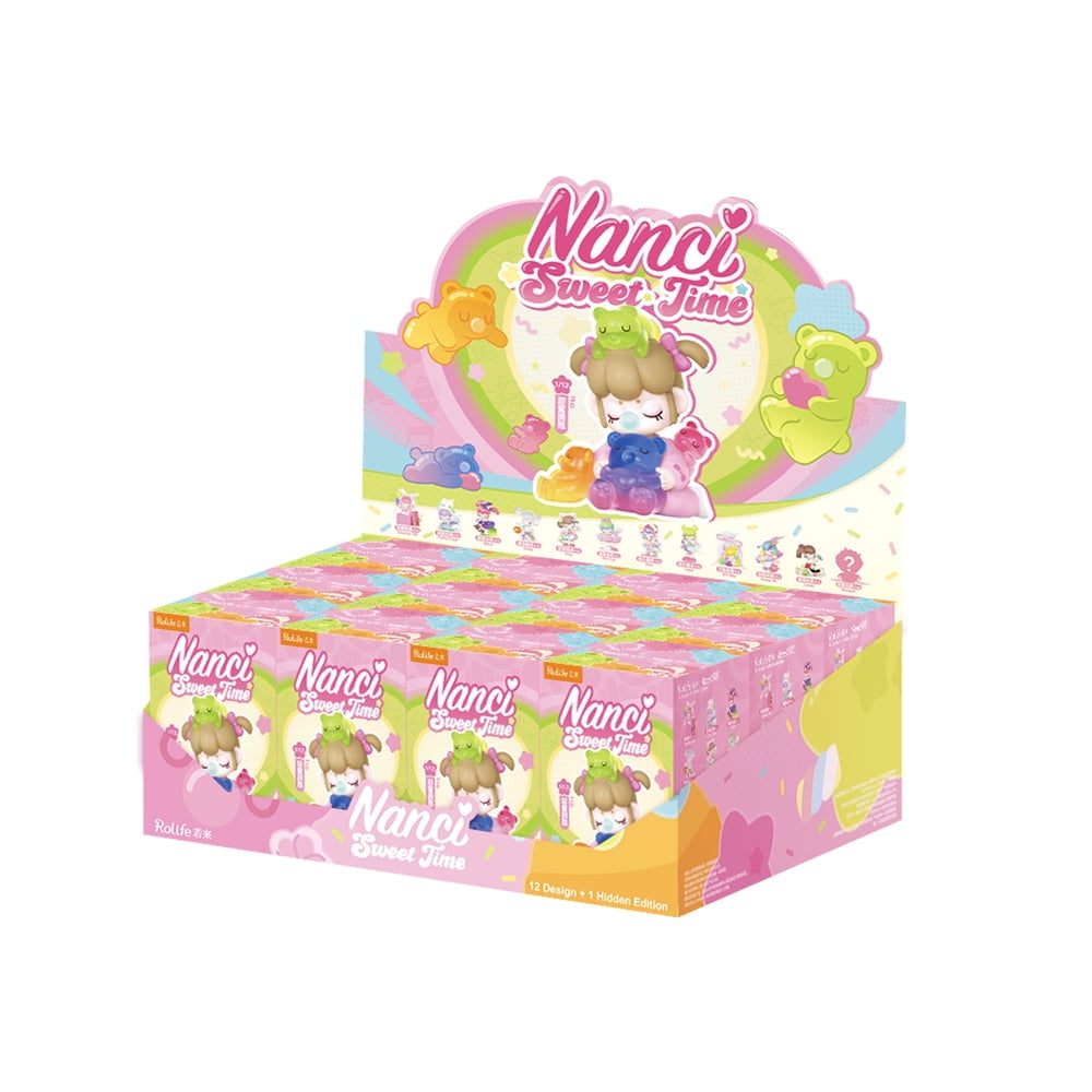 Rolife Nanci's Sweet Time 12PCS Blind Box Action Figures Doll Toys Surprise Box Lady Toys for Children Friend