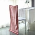 thumbnail image 3 of BalsaCircle Dusty Rose Soft Velvet Chiavari Dining Chair Back Slipcover Wedding Party Events Home Decorations Supplies, 3 of 8