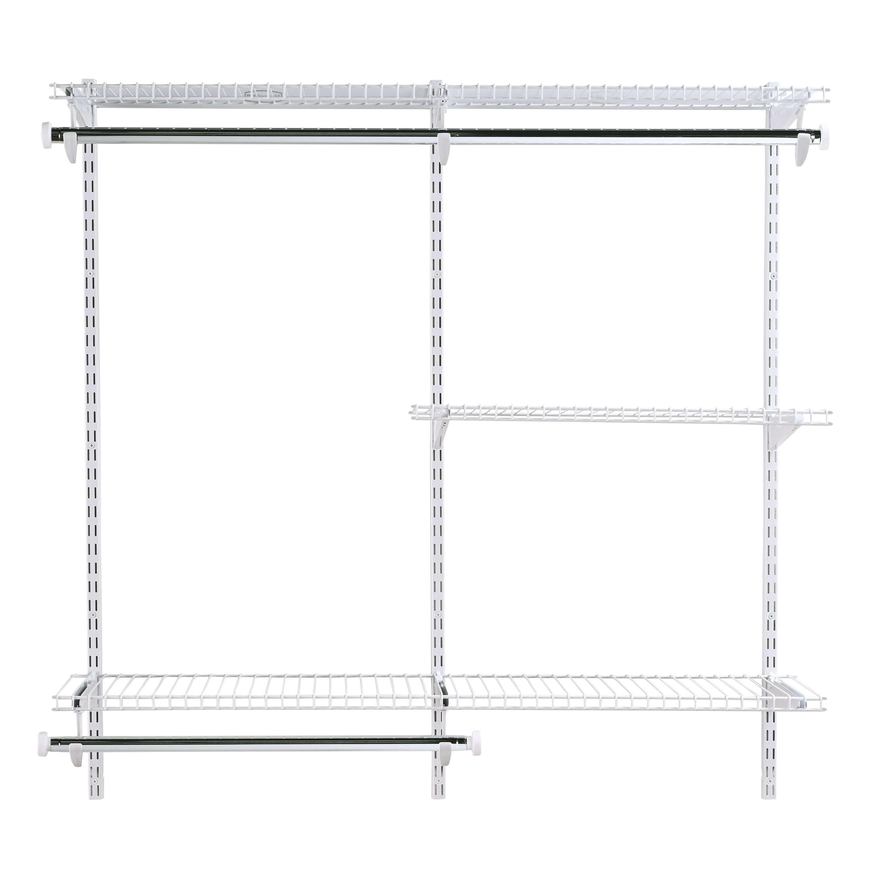 Rubbermaid Fastrack Closet Add-On Hang Rod Hardware Pack