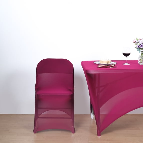 Craft And Party- 10- 100 Pcs Spandex Chair Cover for Dinning Wedding Party Event