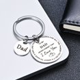 thumbnail image 4 of Fathers Day Birthday Gifts for Men Dad Gifts Keychain from Daughter Son Dads Daddy Birthday Gifts from Kids Daddy Gifts from Daughter, 4 of 5