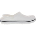thumbnail image 2 of Crocs Men's Crocband White Ankle-High Rubber Sandal - 9M, 2 of 3