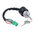 thumbnail image 3 of 6 Wire Universal Motorcycle Ignition Key Switch 2 Keys Set 50CC 90CC 110CC 125cc, 3 of 6