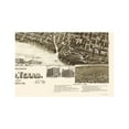 thumbnail image 2 of Historic Panoramic View - Laredo Texas - American Pub Co 1892 - Vintage Wall Art, 2 of 4