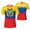 1, variant on Sports Mesh T-shirt Ecuador For Running Bike Soccer Tennis Football Fitness Tees 3D Printed Custom