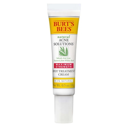 Burt's Bees Natural Acne Solutions Maximum Strength Spot Treatment Cream, 0.5 oz