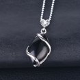 thumbnail image 1 of Collier & Pendentif pour Femmes Pendentifs Forme d'Il de Cheval Perles Colliers Tendance Hommes, 1 of 6