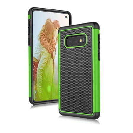 Samsung Galaxy S10E Case, Galaxy S10E Sturdy Case, Njjex [Shock Absorption] Dual Layer Hybrid Armor Defender Protective Case Cover for Smamsung Galaxy S10E 5.8