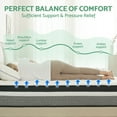 thumbnail image 3 of Queen Mattress 10 inch with Gel Memory Foam, Pocket Springs, Medium Firm, Mattress in a Box, 3 of 7