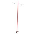 thumbnail image 2 of Soporte para linterna de camping Poste de luz de camping Lámpara portátil de doble gancho para mochileros Rojo, 2 of 7