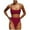 C557/Wine, variant on XIYON Women's Bikini Sets Womens High Waisted Swimsuits Bottom Padded Bathing Suits Bikini Sets Top Two Piece Swimwear Bathing Suit 2026