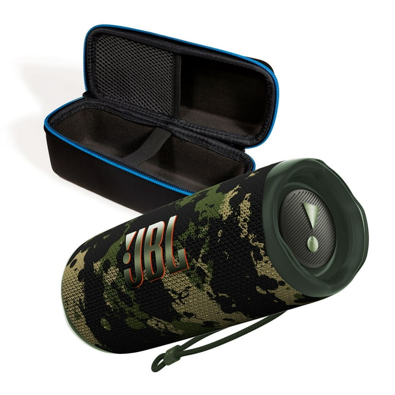 Græder kasseapparat forræderi JBL Flip 6 Squad Portable Bluetooth Speaker and Divvi Case Kit - Walmart.com