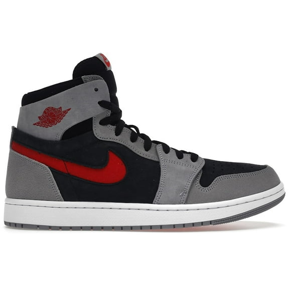Jordan Men's 1 High Zoom Air CMFT 2 Black Fire Red Cement Shoes, from StockX