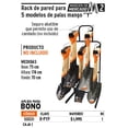 thumbnail image 1 of Rack para palas con mango 'Y' de pared para 30 piezas Truper Rack para palas con mango 'Y' de pared para 30 piezas, 1 of 1