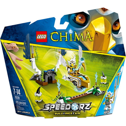 udstrømning offentlig fordomme LEGO Chima Speedorz Sky Launch Game - Walmart.com