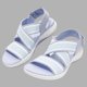 thumbnail image 4 of Sandalias cruzadas elásticas para mujer, zapatillas de verano, zapatos de playa con tacón de cuña para ocio Wmkox8yii  sa3853, 4 of 6