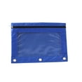 thumbnail image 3 of kladzum 2Pc Pencil Pouch for 3 Ring Binder Bulks Pencil Case with Zipper, Pencil Pouches Pencil Bags B5 Office Storage File Bag with Three Holes and Zipper Pen Bag, 3 of 9