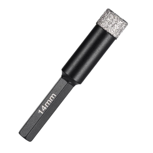 Broca de diamante Sunnimix con mango hexagonal para Piedra Gemas Conchas azulejos Mármol 14mm