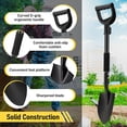 thumbnail image 4 of Pala DIOVPLX Garden para cavar de 79 cm con mango curvo en D, 4 of 7