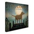 thumbnail image 2 of Trademark Fine Art 'Moonrise Yellow Dog Golden Pond' Canvas Art by Ryan Fowler, 2 of 3