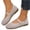 Beige, variant on Willtoo Women's Mary Jane Flats Comfortable Dressy Ballet Flats Casual Round Toe Slip On Washable Knitted Fabric Office Work Woman Shoes