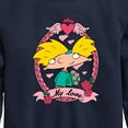 thumbnail image 3 of Hey Arnold! - Valentine's My Love - Toddler And Youth Crewneck Fleece Sweatshirt, 3 of 5