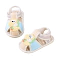 thumbnail image 2 of Puntoco Verano 0-1 Año Nuevos Zapatos Para Niños Pequeños Sandalias Antideslizantes Para Bebés Sandalias Con Parte Inferior De Tendón L-35 Pequeño Dinosaurio Amarillo 13, 2 of 3