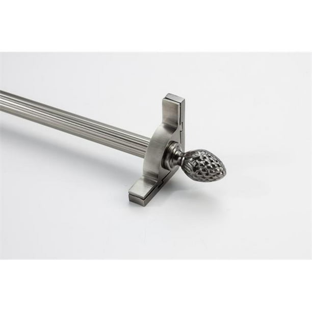 Zoroufy 0173103783 36 inch Dynasty Fluted Tubular Stair Rod Set with