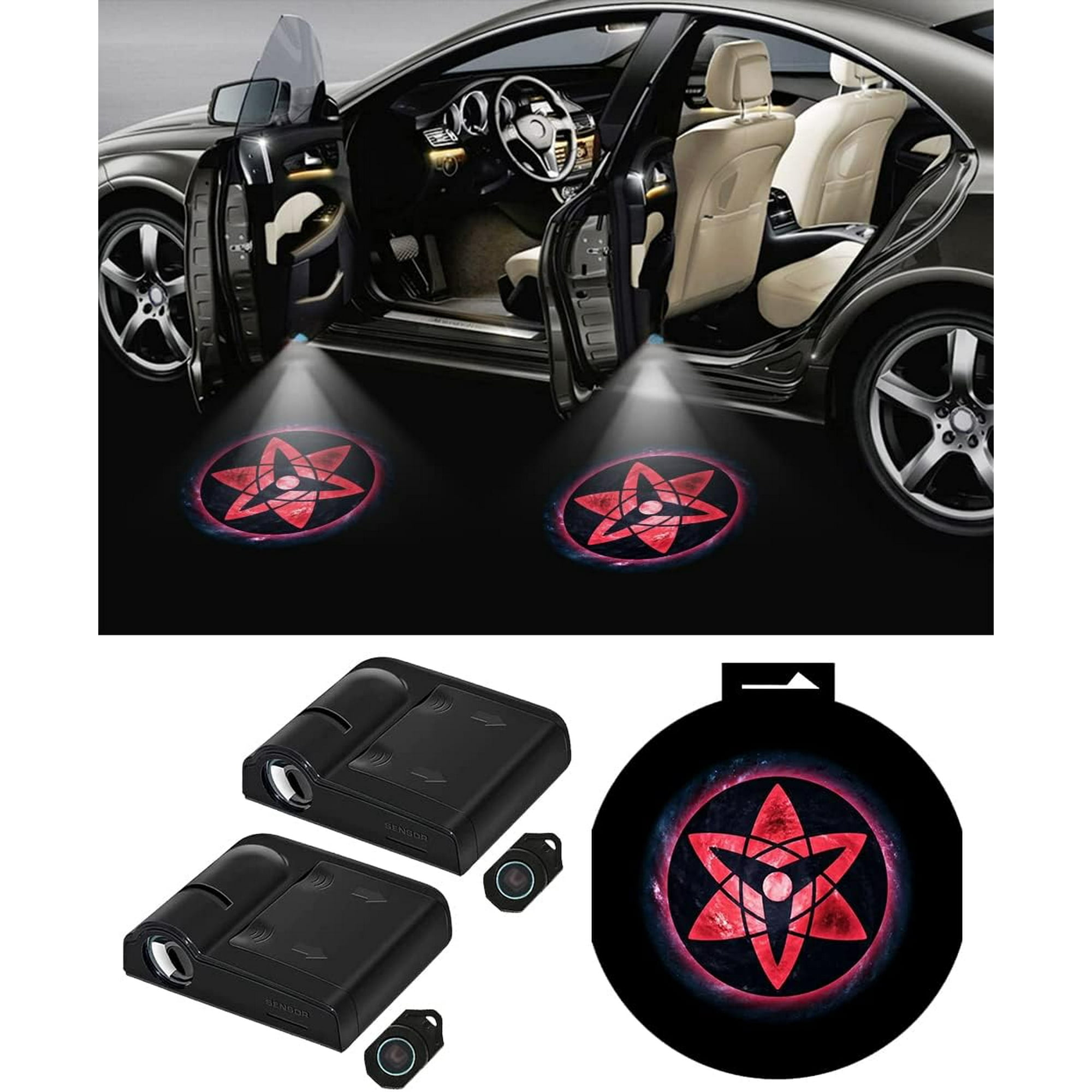 Naruto car door lights discount