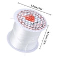 thumbnail image 2 of HOOWIFFY 3Pcs Elastic Crystal Rope for Jewelry Making Strong Transparent Elastic Thread for Crafts, 2 of 8