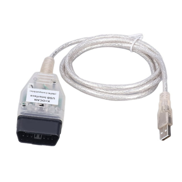 Car Diagnostic Cables, Sturdy Wear Resistant Lightweight OBD2 USB Cable Interface Replacement for Three Series E90 E91 E92 E93 2006-2011 for Auto