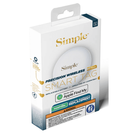 SIMPLE SMART TAG 1 Pack Tracker Works With Apple Find My