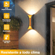 thumbnail image 3 of 2pcs Lámparas De Pared Exteriore Para Decoración Moderna 20w Xtellar negro, 3 of 3