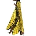 thumbnail image 4 of goowrom Robe de Plage Décontractée pour Femmes, Robe une Pièce à Manches Longues et Col en V pour l'Été et l'Automne, 4 of 5