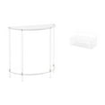 thumbnail image 1 of Mesita de noche de acrílico,Mesa auxiliar de acrílico transparente Mesa auxiliar transparente en capas,Cesta de almacenamiento,Cesta organizadora de almacenamiento de cocina colgante de, 1 of 8